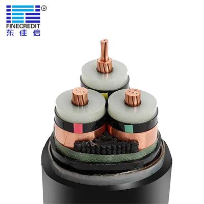 China el cable de transmisión medio del voltaje 11kv XLPE aisló solo IEC 60502 de la base en venta