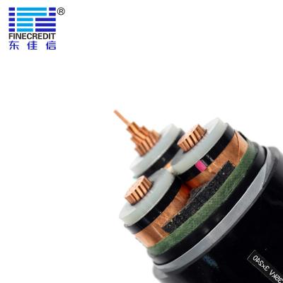 China YJV22 8.7/15KV MV Power Cable , OFC Copper Conductor N2XSY Cable for sale
