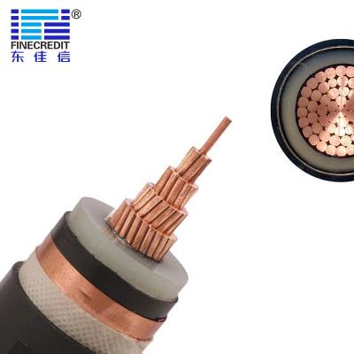 China Hochspannungs-gepanzertes elektrisches Kabel YJV22 N2XRY STA 1.8-3KV 400 SQMM für Bau zu verkaufen