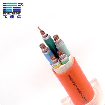 China Flexible Mineral Insulated Wire , 0.6/1KV 3*120mm 1*70mm2 Micc Cable for sale