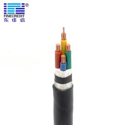 China NYY NYY-J Low Voltage Power Cable , VV VV22 0.6/1KV Xlpe Insulated Pvc Sheathed Cable for sale