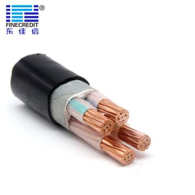 China 0.6/1KV uso subterrâneo puro do cabo distribuidor de corrente de baixa tensão do cobre XLPE N2XY NYY NYY-J à venda
