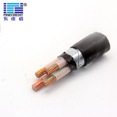 China YJV22 acorazado 3 base del cable de transmisión de la baja tensión de la fase 3×185mm2 4/5 en venta