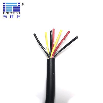 China UL 2464 24AWG 2C / 3C / 4C / 5C /6C Industrial Flexible Cable Signal Control for sale