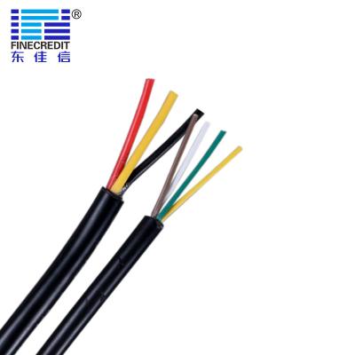 China Electrical UL 2464 24 Awg Cable , 2 Core Flexible Copper Wire PVC Compound Jacket for sale