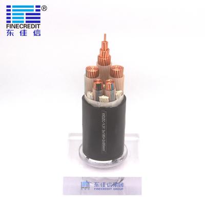 Κίνα 5 χαμηλό αλόγονο καπνού καλωδίου τροφοδοσίας χαμηλής τάσης Xlpe 16mm2 πυρήνων ελεύθερο προς πώληση
