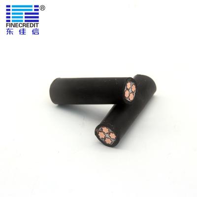 Chine Fil ignifuge de XLPE 10mm, câbles ignifuges libres d'halogène du CEI 60332 de N2XY à vendre