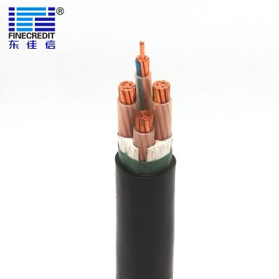 中国 0.6/1kV 4中心26のゲージの電線、IEC 60502-1ポリ塩化ビニールの銅ケーブル 販売のため