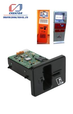 중국 EMV 안전 맨끝을 위한 수동 삽입 칩 IC 카드 판독기 그리고 작가 판매용