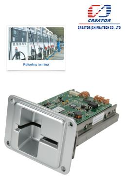 中国 RS 232 PSAM 板を持つスマートな IC のカード読取り装置の作家、交通機関 AFC のカード読取り装置 販売のため