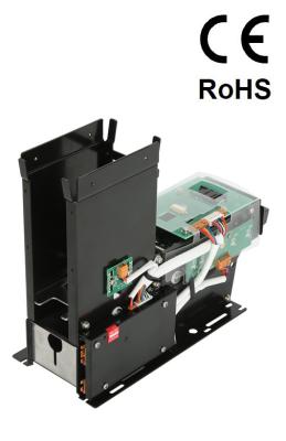 China Contactless RFID Card Dispenser With RS-232C For Access Control System for sale