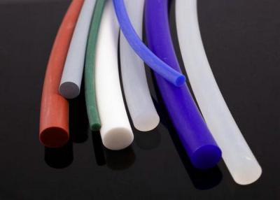 Chine Extrusion translucide de tube de silicone de catégorie industrielle, profil de silicone/corde/joint à vendre