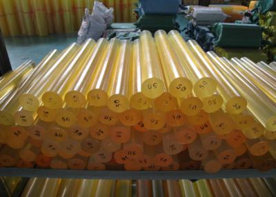 China High Tensile Strength PU Polyurethane Rod 300mm With Impregnant Resistant for sale