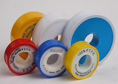 China Cold - Resistance PTFE Thread Seal Tape For Chemical Industry , Yellow PTFE Tape for sale