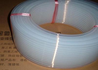 Chine Tube 100% pur de la Vierge PTFE de téflon de rétrécissement clair de la chaleur auto-lubrifiant à vendre