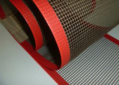 China High Strength Glass Fiber Woven Fabric PTFE Mesh / PTFE Mesh Screen for sale