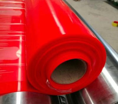 China Impression Fabric 5mm Heat Resistant Rubber Sheet 60±5 Shore A -40°C~+220°C en venta