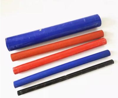 China Extruded High Hardness Round Silicone Tube Highly Durable for sale