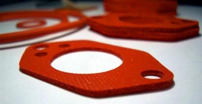 China 100% Virgin Silicone Rubber Washers , Close Cell Silicone Foam Gasket UV Resistance for sale