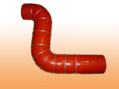 China 6 Inch Samco Silicone Hose / High Temp Silicone Tubing For Racing Car , Red for sale