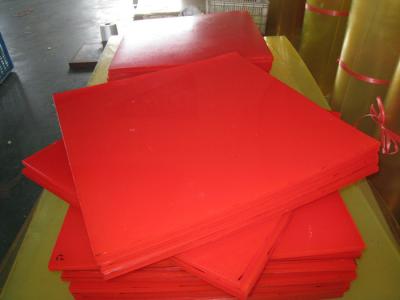 China 80-95 Shore A Colorful Polyurethane Sheet / Smooth PU Sheet 35-155KN/M Good Machining for sale