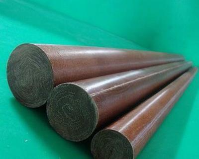 China ISO9011 Standard Phenolic Cotton Rod 10-200mm OD For High Voltage Application for sale