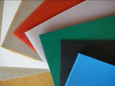 China Lightweight Colored Plastic Sheet 60% Elongation With ROHS Approval for sale