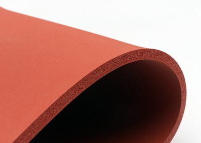 China 0.5-1.0g/Cm3 10-40 Shore A Close Cell 100psi Silicone Foam Sheet for sale