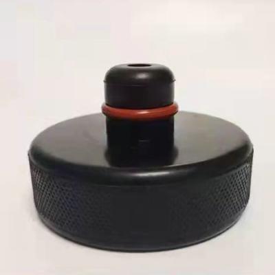 China Custom Product Oem Automotive Rubber Bumper Pads Black Silicone Car Jack Protector for sale