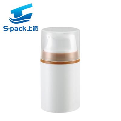 China 30ml 50ml PP Plastic Airless Bottle For Skincare Packaging for sale