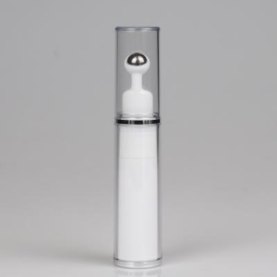 China 5ml 10ml 15ml Roll On Bottle AS Airless For Eye Cream for sale