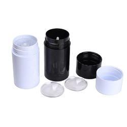 中国 軟膏のプラスチック防臭剤の管30g 50g 75gの黒の白く明確な空のプラスチック防臭剤棒の容器の上の円形のねじれ 販売のため