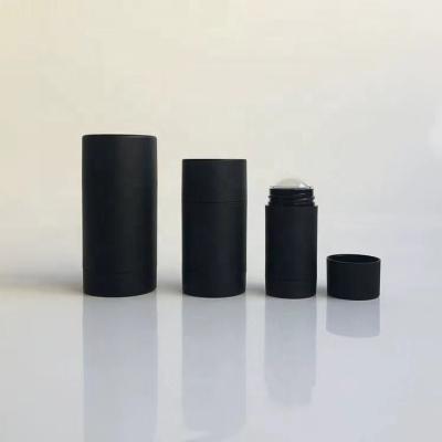 China Customized Round Twist Up Plastic PP Deodorant Stick Container 15ml 30ml 50ml 75ml for sale