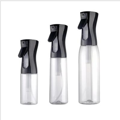 China Botella de pulverizador de niebla fina cosmética 500 ml Cabello Agua alcohol Botella de spray continuo de plástico en venta