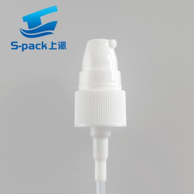 China 20/410 24/410 Plastic Cosmetic Foundation Treatment Cream Pump For Bottle en venta