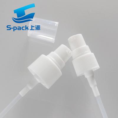 China Customized Dispenser Plastic Liquid Cream Treatment Cream Pump 20/410 24/410 en venta