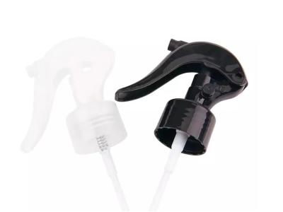 China 24/410 Clear White Black Mist Spray Nozzle Head Mini Trigger Sprayer for cleaning en venta