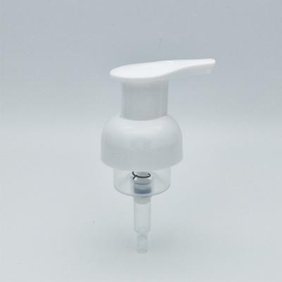 中国 石鹸ディスペンサーのための40/400プラスチック泡の石鹸ポンプ頭部1.4CCの適量 販売のため