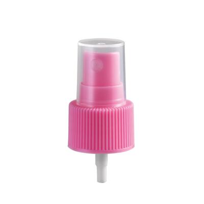 China Pink Color Pump Mist Sprayer 18/410 20/410 24/410 Plastic PP Material for sale