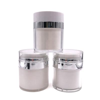 Chine pot privé d'air de crème de pompe de 1oz 4oz, pot cosmétique acrylique pour l'emballage de soins de la peau à vendre