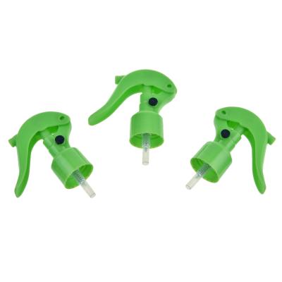 China Green 24 410 Mini Trigger Sprayer Mini Plastic PP Material for bottles for sale