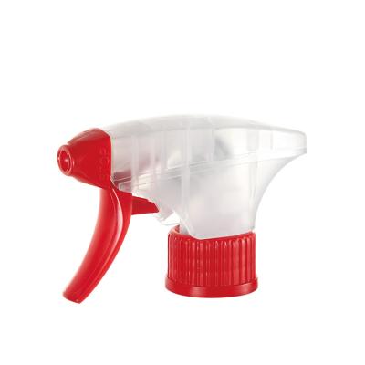 China Transparent 28mm Trigger Spray Head Non Spill Non Refillable for sale