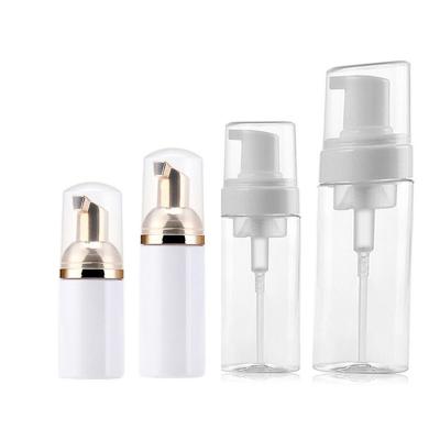 China Empty PET Cosmetics Plastic Bottles With Foam Pump 30ml 50ml 60ml for sale