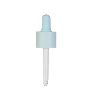 China Glass Cosmetic Droppers For Essential Oil Bottles 20mm Round shape for sale