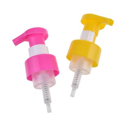 China 38mm 40mm Foam Soap Pump , left right switch liquid dispenser pump with Clip for sale