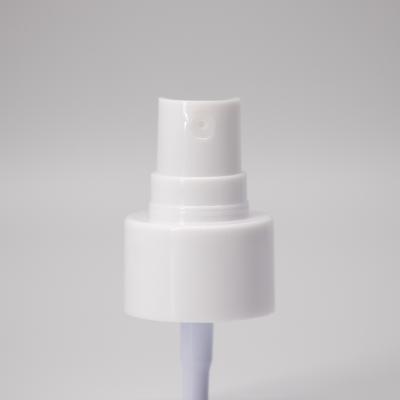 Chine Tête fine en plastique blanche de pulvérisateur de brume, 28/410 pompe de pulvérisateur de parfum à vendre