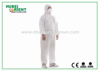 China Comfortable Disposable Protective Clothing Coverall Waterproof Anti-Bacterial for sale