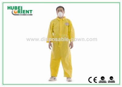 China Sanitary Non Irritating 22gsm Disposable SMS Coverall for sale