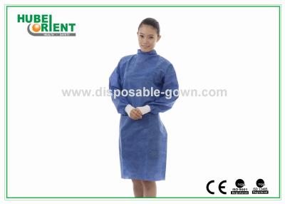 China CE/ISO13485 Certificated  Single Use SMS Surgical Isolation Gown For Preventing Particle for sale