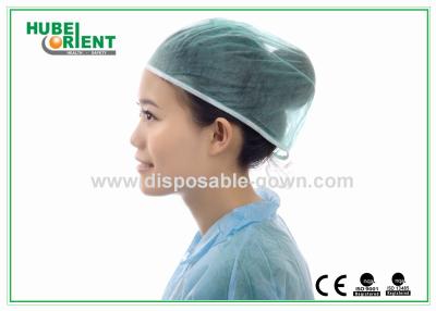 China CE MDR 25 - 40gsm Polypropylene SMS Medical Doctor Cap With Ties for sale